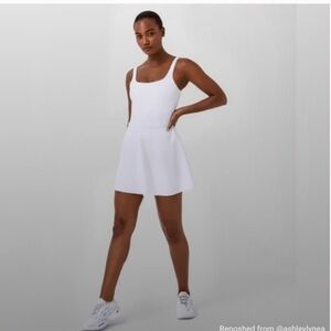 Spanx Get Moving white athletic dress, size medium